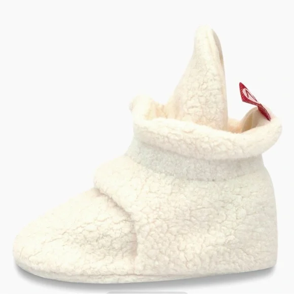 Zutano Fleece Baby Booties - Picture 3 of 9